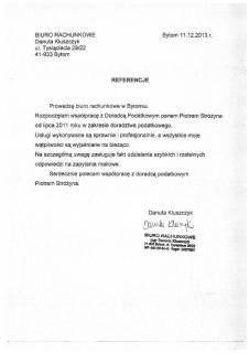 Biuro Rachunkowe Danuta Kluszczyk poleca DPPS